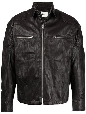 GmbH Yasuf faux leather jacket - Brown