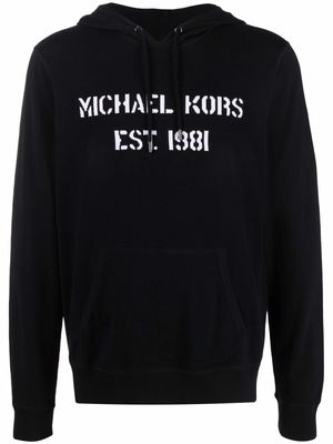 Michael Kors Herritage logo-print hoodie - Black