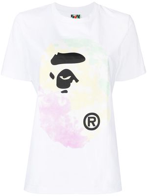 A BATHING APE® Big Ape Head graphic T-shirt - White