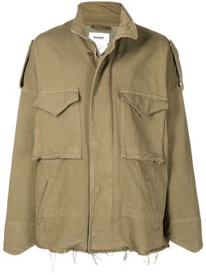 Doublet twill military blouson jacket - Green