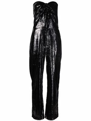 Antonella Rizza Lola strapless jumpsuit - Black