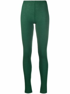 Antonella Rizza Dafne wool leggings - Green