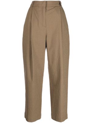 YMC Market tailored trousers - Brown