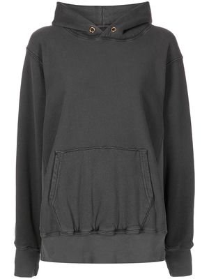 Les Tien oversized cotton hoodie - Black
