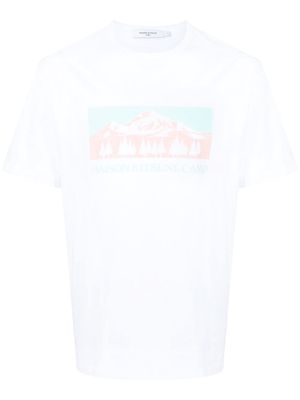 Maison Kitsuné Mountain Camp T-shirt - White