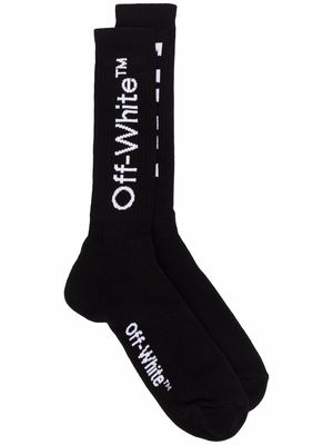 Off-White Arrow mid-length socks - Black