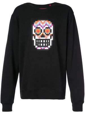 Mostly Heard Rarely Seen 8-Bit Muertos Skull sweatshirt - Black