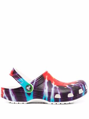 Crocs Classic Tie-Dye Graphic cloggs - Red