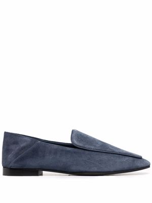 Emporio Armani slip-on suede loafers - Blue