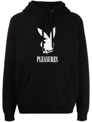 Pleasures Play cotton-blend hoodie - Black