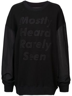Mostly Heard Rarely Seen A Strange Day sweatshirt - Black