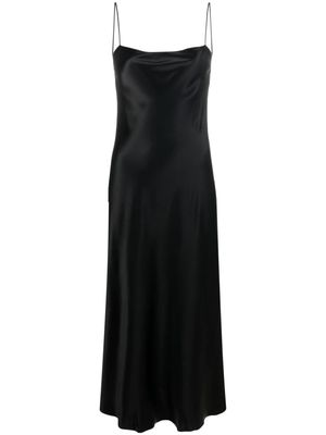 12 STOREEZ open-back slip dress - Black