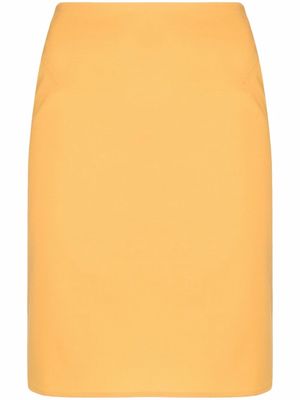 Jacquemus classic pencil skirt - Orange