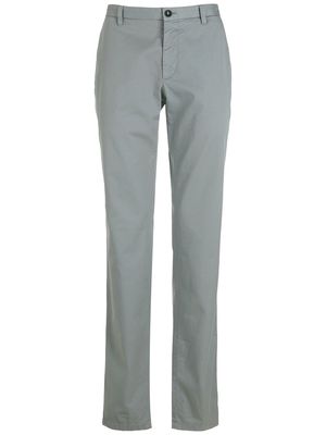 Giorgio Armani low-rise straight-leg trousers - Grey
