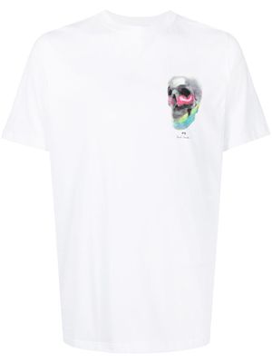 PS Paul Smith Skull graphic-print T-shirt - White