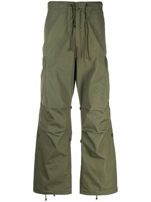 Maharishi straight-leg cargo trousers - Green