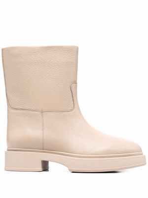 12 STOREEZ chunky sole ankle boots - Neutrals