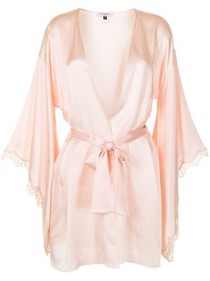 Gilda & Pearl Marilyn silk robe - Pink