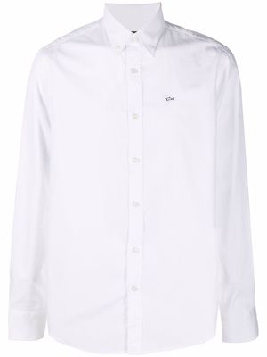Paul & Shark long-sleeve cotton shirt - White