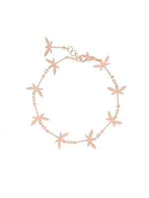 Anapsara 18kt rose gold Dragonfly bracelet - Metallic