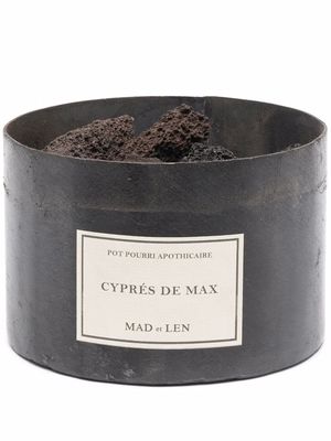 MAD et LEN Cypress De Max d’Apothicaire lava pot pourri - Black