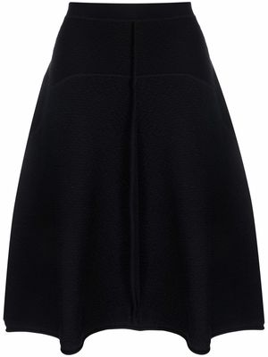 Nº21 A-line midi skirt - Black