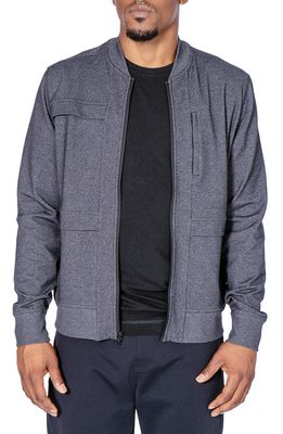 Public Rec Crosstown Performance Bomber Jacket in Heather Charcoal