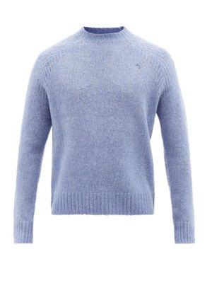 Acne Studios - Kowhai Brushed-wool Sweater - Mens - Blue