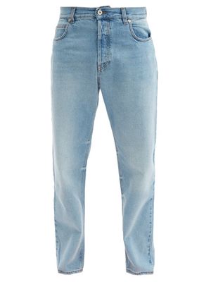 Loewe - Slim-leg Jeans - Mens - Light Blue