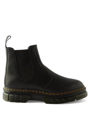 Dr. Martens - Rikard Grained-leather Chelsea Boots - Mens - Black