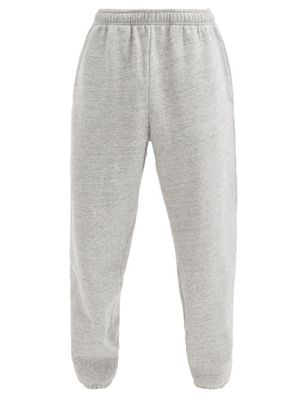 Acne Studios - Pratt Cotton-blend Jersey Track Pants - Mens - Grey
