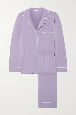 Eberjey - Gisele Stretch-modal Pajama Set - Purple