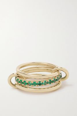 Spinelli Kilcollin - Janssen 18-karat Gold Emerald Ring - 6
