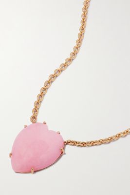 Irene Neuwirth - 18-karat Rose Gold Opal Necklace - one size