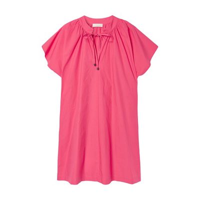 Key west dress in cotton poplin