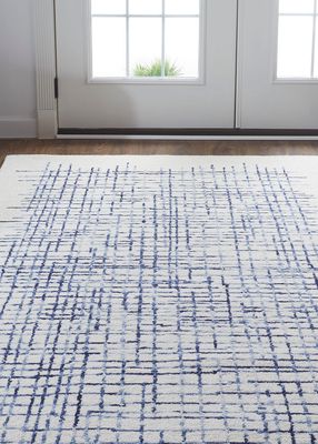 Carrick Modern Tufted Architectural Rug, 5' x 8'