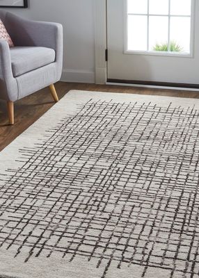 Carrick Modern Tufted Architectural Rug, 9' x 12'