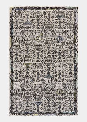 2' x 3' Binada Tufted Tribal Pattern Rug
