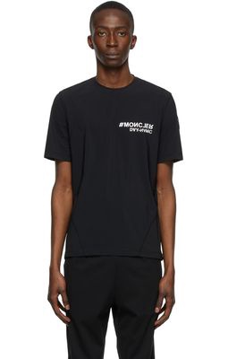 Moncler Grenoble Black Grenoble T-Shirt