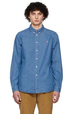 PS by Paul Smith Blue Tailored Shirt