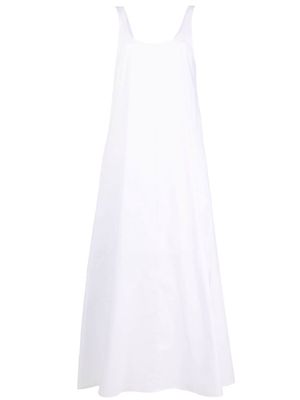 Manuel Ritz sleeveless swing maxi dress - White