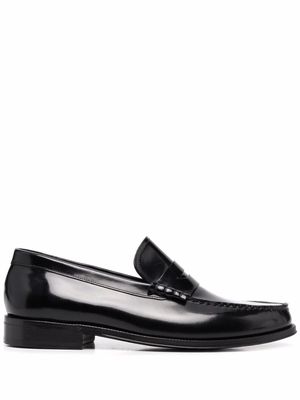 PAUL SMITH patent leather penny loafers - Black