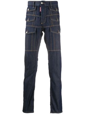 Dsquared2 Cool Guy pocket jeans - Blue