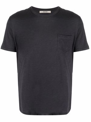 Zadig&Voltaire cotton patch-pocket T-shirt - Grey