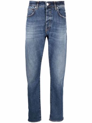 Manuel Ritz light-wash straight-leg jeans - Blue