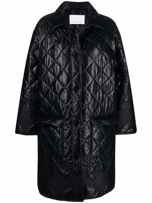Cecilie Bahnsen Fulton padded coat - Black