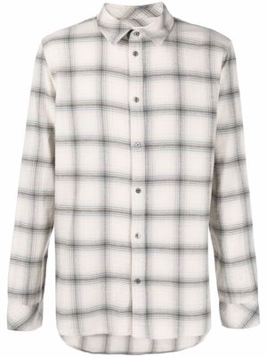 Zadig&Voltaire cotton check-pattern shirt - Neutrals