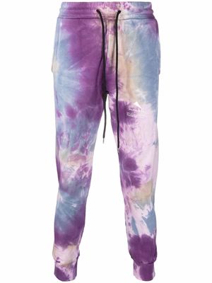 Mauna Kea tie-dye tapered joggers - Purple