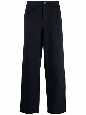 Orlebar Brown mid-rise straight-leg trousers - Blue