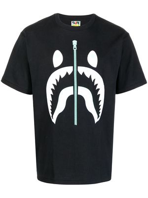 A BATHING APE® Shark Tooth cotton T-shirt - Black